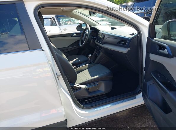 3VVEX7B29PM363673 2023 VOLKSWAGEN TAOS White Widok wnętrza z przodu
