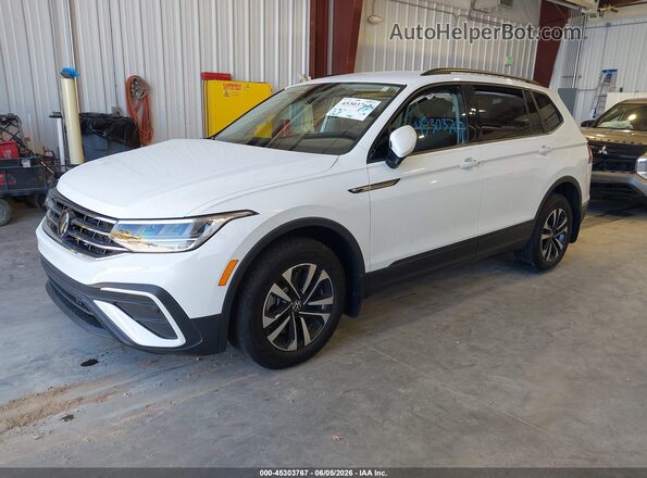3VVFB7AX0RM165342 2024 VOLKSWAGEN TIGUAN White Առջևի ձախ երեք քառորդ տեսարան