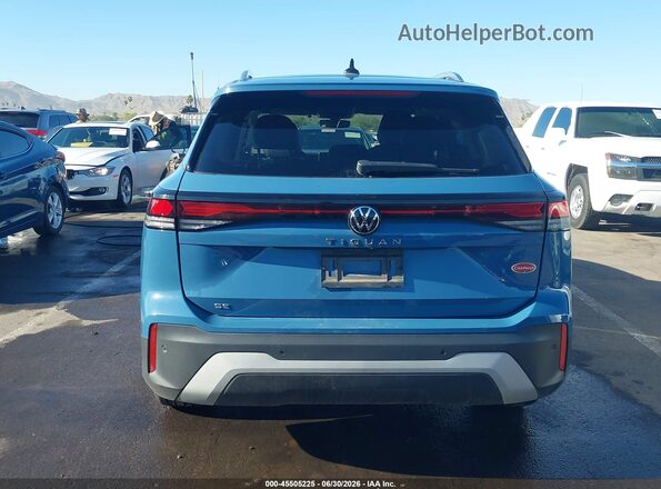 3VVFR7RM6SM061823 2025 VOLKSWAGEN TIGUAN Blue 
