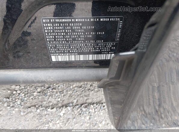 3VVGR7RM4SM026525 2025 VOLKSWAGEN TIGUAN Черный Вид подкапотного пространства