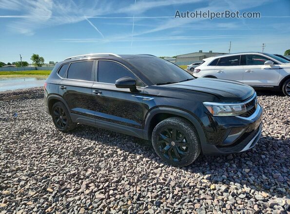 3VVLX7B25NM006236 2022 VOLKSWAGEN TAOS Black Delantero derecho