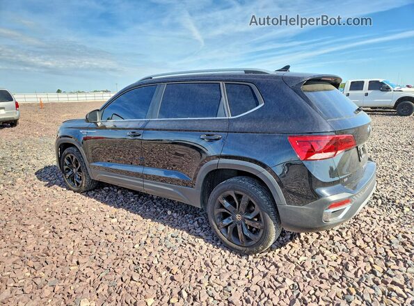 3VVLX7B25NM006236 2022 VOLKSWAGEN TAOS Black Trasero izquierdo