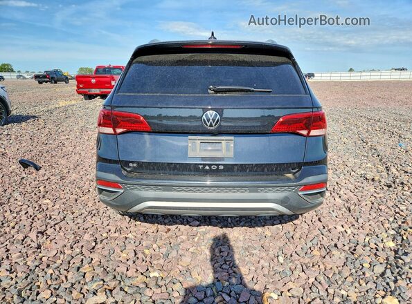 3VVLX7B25NM006236 2022 VOLKSWAGEN TAOS Black Vista trasera