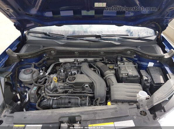 3VVLX7B25NM079610 2022 VOLKSWAGEN TAOS Синий Вид сзади