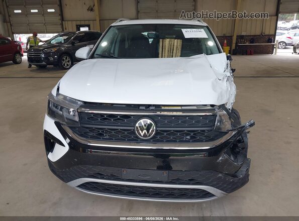 3VVLX7B28NM096689 2022 VOLKSWAGEN TAOS White Widok wnętrza z tyłu
