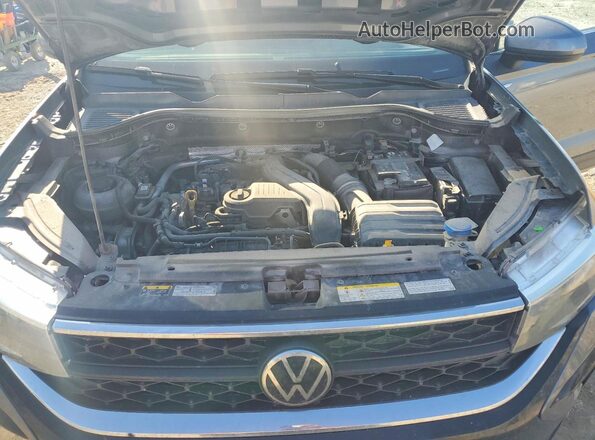 3VVLX7B2XNM090196 2022 VOLKSWAGEN TAOS Gray Vista del compartimento del motor