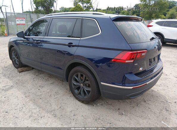 3VVMB7AX4RM168302 2024 VOLKSWAGEN TIGUAN Blue Trasero izquierdo