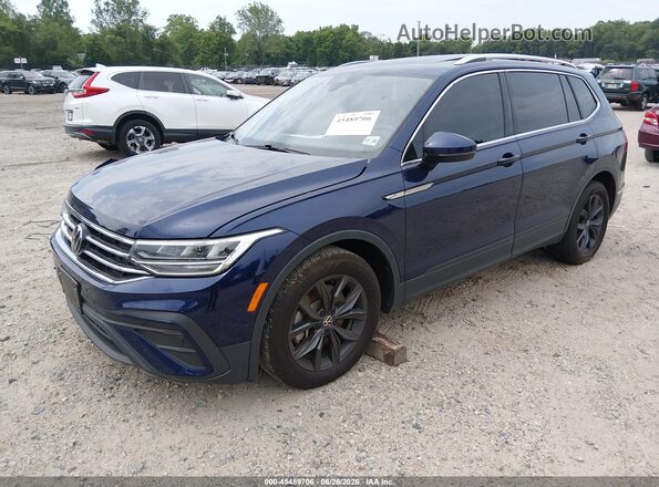 3VVMB7AX4RM168302 2024 VOLKSWAGEN TIGUAN Blue Vista tres cuartos delantera izquierda