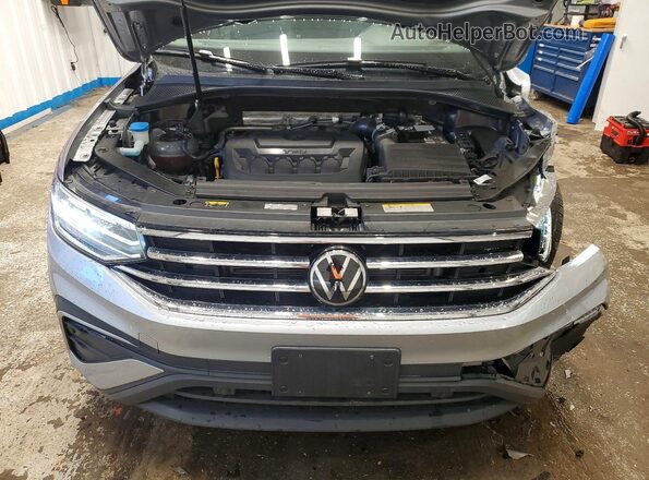 3VVMB7AX5RM021826 2024 VOLKSWAGEN TIGUAN Silver Widok komory silnika