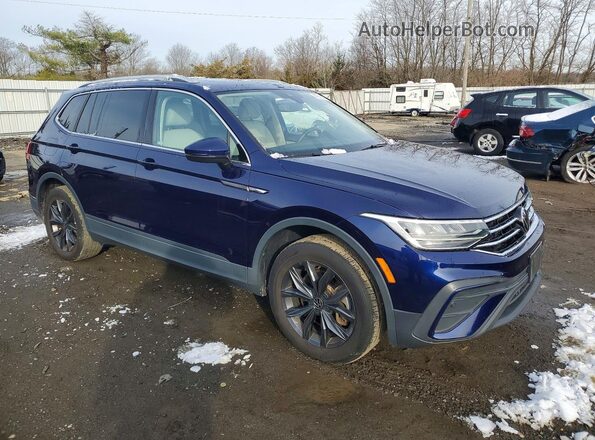 3VVMB7AX7PM070104 2023 VOLKSWAGEN TIGUAN Blue Delantero derecho