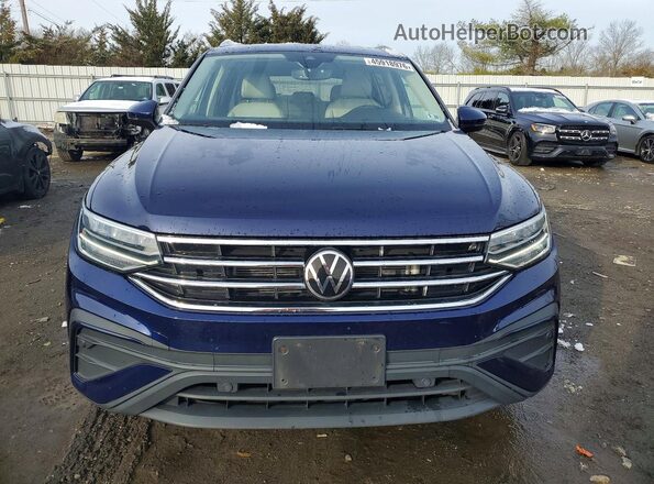 3VVMB7AX7PM070104 2023 VOLKSWAGEN TIGUAN Blue Vista frontal
