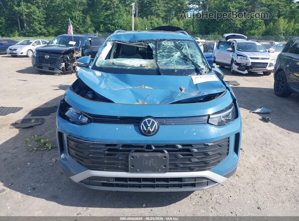 3VVMR7RM0SM053952 2025 VOLKSWAGEN TIGUAN Blue უკანა სალონის ხედი