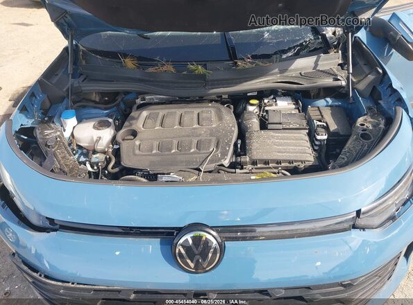 3VVMR7RM0SM053952 2025 VOLKSWAGEN TIGUAN Blue უკანა ხედი