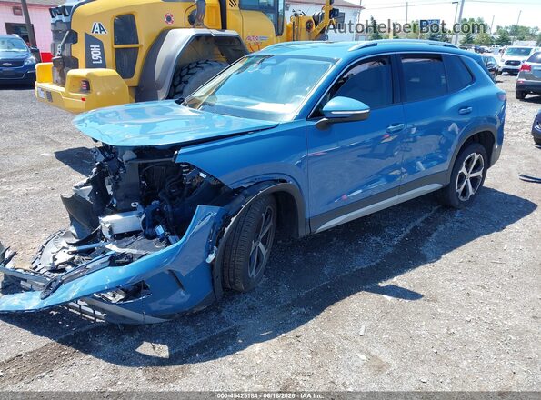3VVMR7RM3SM055629 2025 VOLKSWAGEN TIGUAN Синий Передняя левая четверть