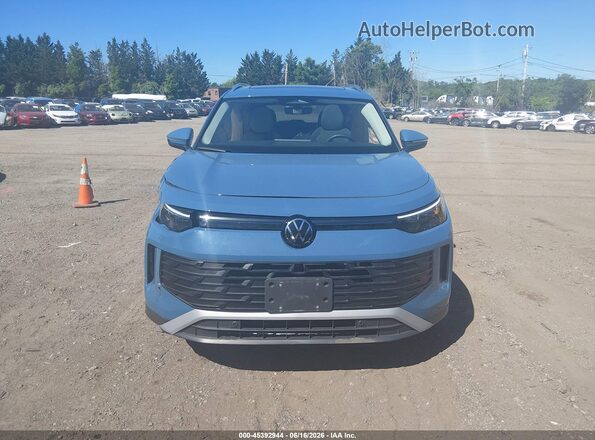 3VVMR7RM5SM036337 2025 VOLKSWAGEN TIGUAN Blue Widok zestawu wskaźników