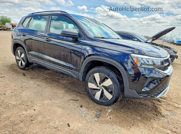3VVMX7B20PM371818 2023 VOLKSWAGEN TAOS Черный Передняя правая четверть