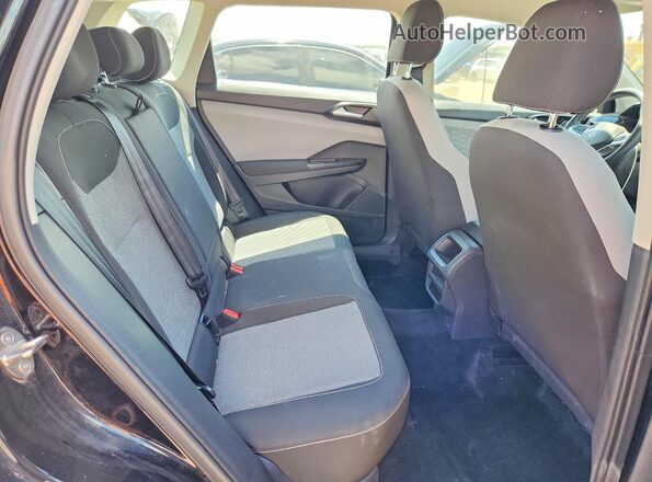 3VVMX7B20PM371818 2023 VOLKSWAGEN TAOS Черный Вид задних сидений