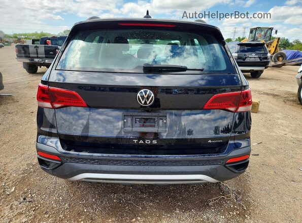 3VVMX7B20PM371818 2023 VOLKSWAGEN TAOS Черный Вид сзади
