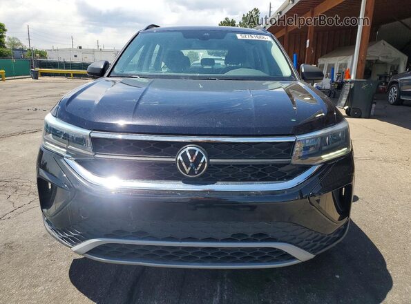 3VVMX7B29NM021441 2022 VOLKSWAGEN TAOS Black Դիմացի տեսք