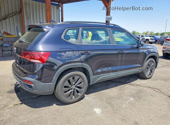 3VVMX7B29NM021441 2022 VOLKSWAGEN TAOS Black Հետևի աջ