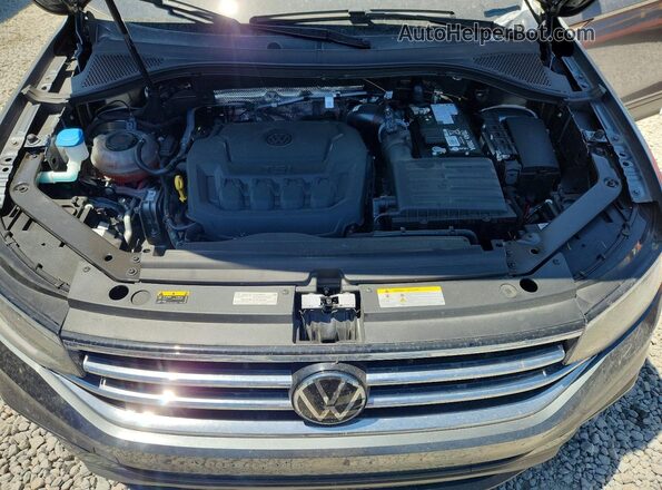 3VVNB7AX1RM173915 2024 VOLKSWAGEN TIGUAN Gray Engine compartment view