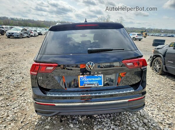 3VVNB7AX2PM067194 2023 VOLKSWAGEN TIGUAN Black Вид ззаду