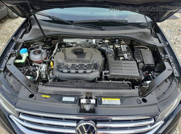 3VVNB7AX2PM067194 2023 VOLKSWAGEN TIGUAN Black Вид підкапотного простору