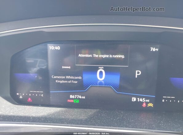 3VVNB7AX8PM042266 2023 VOLKSWAGEN TIGUAN Золотой Вид задних сидений