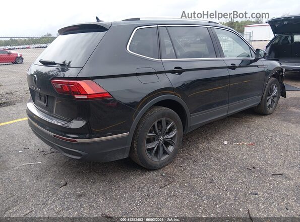 3VVNB7AX8PM094254 2023 VOLKSWAGEN TIGUAN Black Задня права чверть