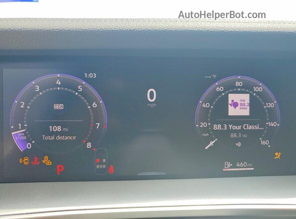 3VVNR7RM1TM035336 2026 VOLKSWAGEN TIGUAN Silver ხელსაწყოთა პანელის ხედი