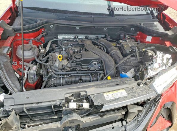 3VVNX7B22PM308756 2023 VOLKSWAGEN TAOS Красный Вид задней части салона