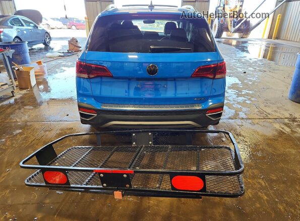 3VVNX7B24PM334789 2023 VOLKSWAGEN TAOS Синий 