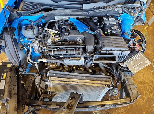 3VVNX7B24PM334789 2023 VOLKSWAGEN TAOS Синий 