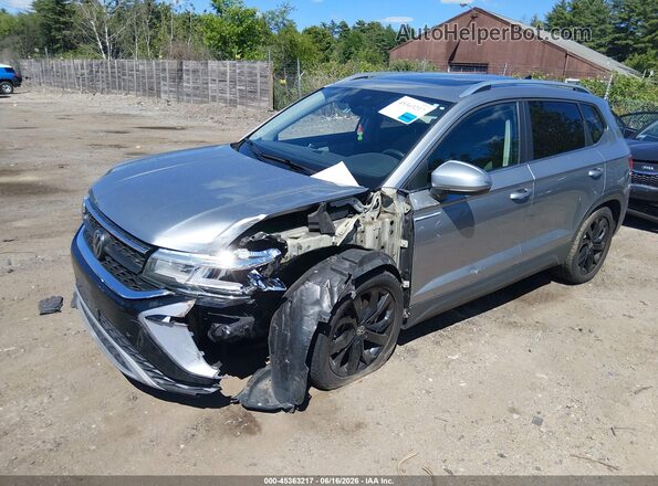 3VVPX7B23NM089523 2022 VOLKSWAGEN TAOS Gray Передня ліва чверть