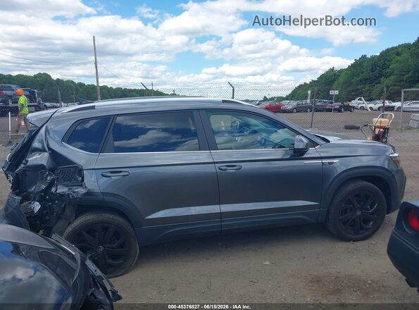 3VVPX7B25NM028562 2022 VOLKSWAGEN TAOS Gray უკანა სალონის ხედი