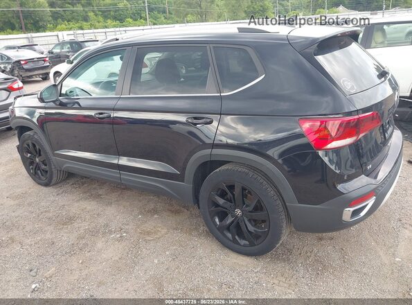 3VVPX7B29NM028631 2022 VOLKSWAGEN TAOS Black Tył lewy