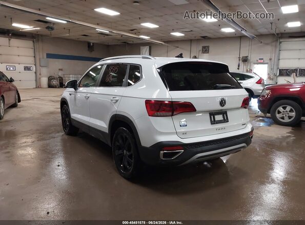 3VVPX7B2XNM041694 2022 VOLKSWAGEN TAOS Белый Задняя левая четверть