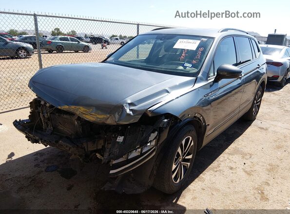 3VVRB7AX4PM065321 2023 VOLKSWAGEN TIGUAN Gray წინა მარცხენა ხედი სამი მეოთხედიდან