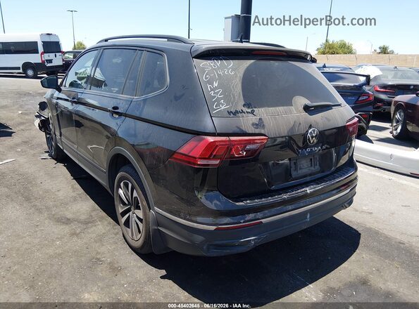 3VVRB7AX7RM197122 2024 VOLKSWAGEN TIGUAN Черный Задняя левая четверть