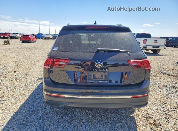 3VVRB7AX9PM063189 2023 VOLKSWAGEN TIGUAN Black Widok z tyłu