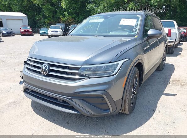 3VVRB7AX9PM076718 2023 VOLKSWAGEN TIGUAN Gray წინა მარცხენა ხედი სამი მეოთხედიდან
