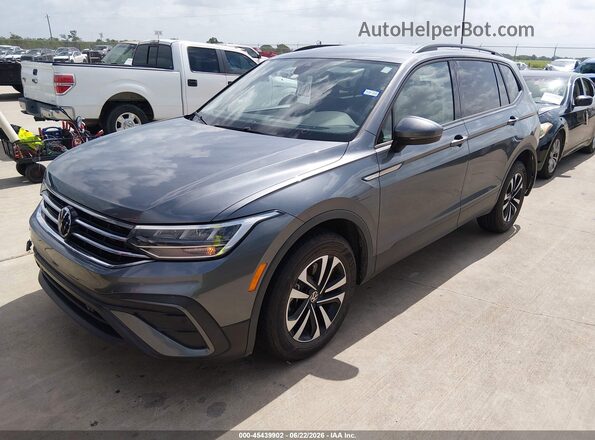 3VVRB7AX9RM036089 2024 VOLKSWAGEN TIGUAN Gray Առջևի ձախ երեք քառորդ տեսարան