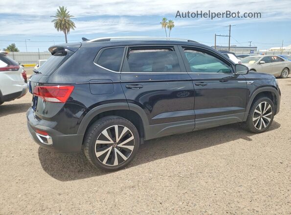 3VVRX7B22NM036742 2022 VOLKSWAGEN TAOS Black Հետևի աջ