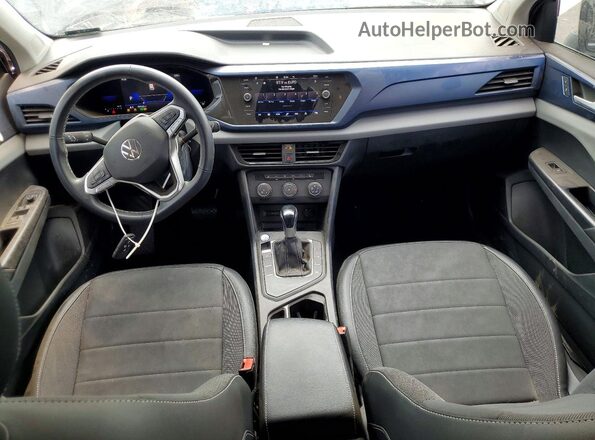3VVRX7B22NM036742 2022 VOLKSWAGEN TAOS Black Առջևի վահանակի տեսք