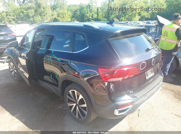 3VVRX7B26NM041099 2022 VOLKSWAGEN TAOS Black Tył lewy