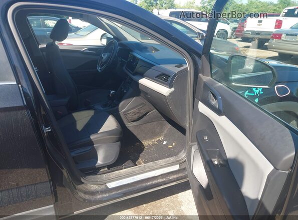 3VVRX7B26NM041099 2022 VOLKSWAGEN TAOS Black Widok wnętrza z przodu