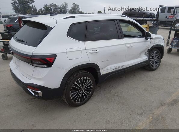 3VVSC7B22SM077090 2025 VOLKSWAGEN TAOS White Հետևի աջ