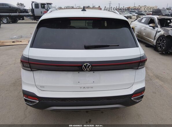 3VVSC7B22SM077090 2025 VOLKSWAGEN TAOS White 