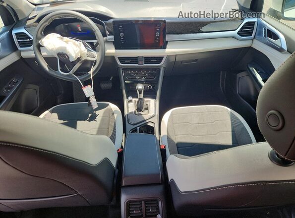 3VVSC7B26TM042778 2026 VOLKSWAGEN TAOS Белый Вид панели приборов