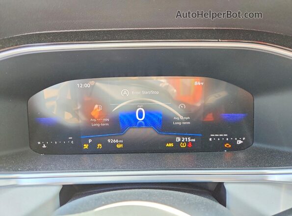 3VVSC7B26TM042778 2026 VOLKSWAGEN TAOS Белый Вид щитка приборов